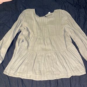 American Eagle open back long sleeve
